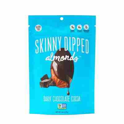 Skinny Dipped Dark Chocolate Cocoa Almonds - (Best Chocolate For Dipping Candy)