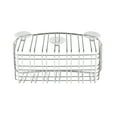 Spectrum Contempo Suction Shower Basket Medium, Stainless Steel