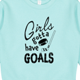 thumbnail image 3 of Inktastic Girls Gotta Have Goals Hockey Player Toddler Sweatshirt, 3 of 4