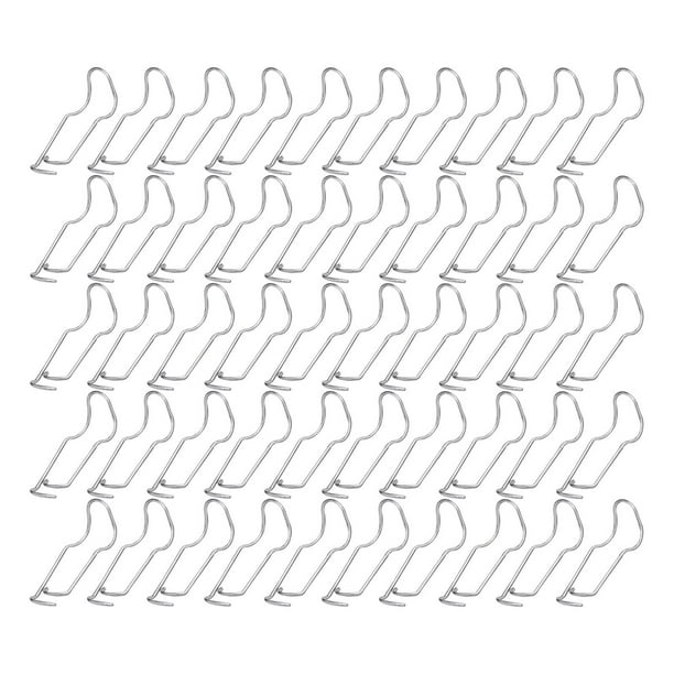 50 piezas de hebillas de conexión para plantas, clips de alambre para enrejado, conectores portátiles para jaulas de plantas para tubo de 22 cm x 22 cm