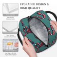 thumbnail image 3 of Salouo Snake And Rose for Insulated Lunch Bag for Women/Men - Leakproof Cooler Tote Bag Organizer - Reusable Lunch Box for Office Picnic Hiking Beach-One Size, 3 of 6