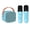 Blue, variant on Mini Karaoke Machine for Kids with 2 Wireless Microphones, Portable Bluetooth Speaker with LED Lights & Magic Sound, Ideal Christmas or Birthday Gift for 3-12 Years Old Girls & Boys
