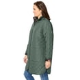 thumbnail image 3 of Woman Within Plus Size Reversible Quilted Barn Jacket, 3 of 6