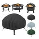 thumbnail image 3 of Cubierta para hogueras Toystoory Protector UV para parrilla barbacoa jardín elástica ajustable polvo Negro 85x40cm, 3 of 6