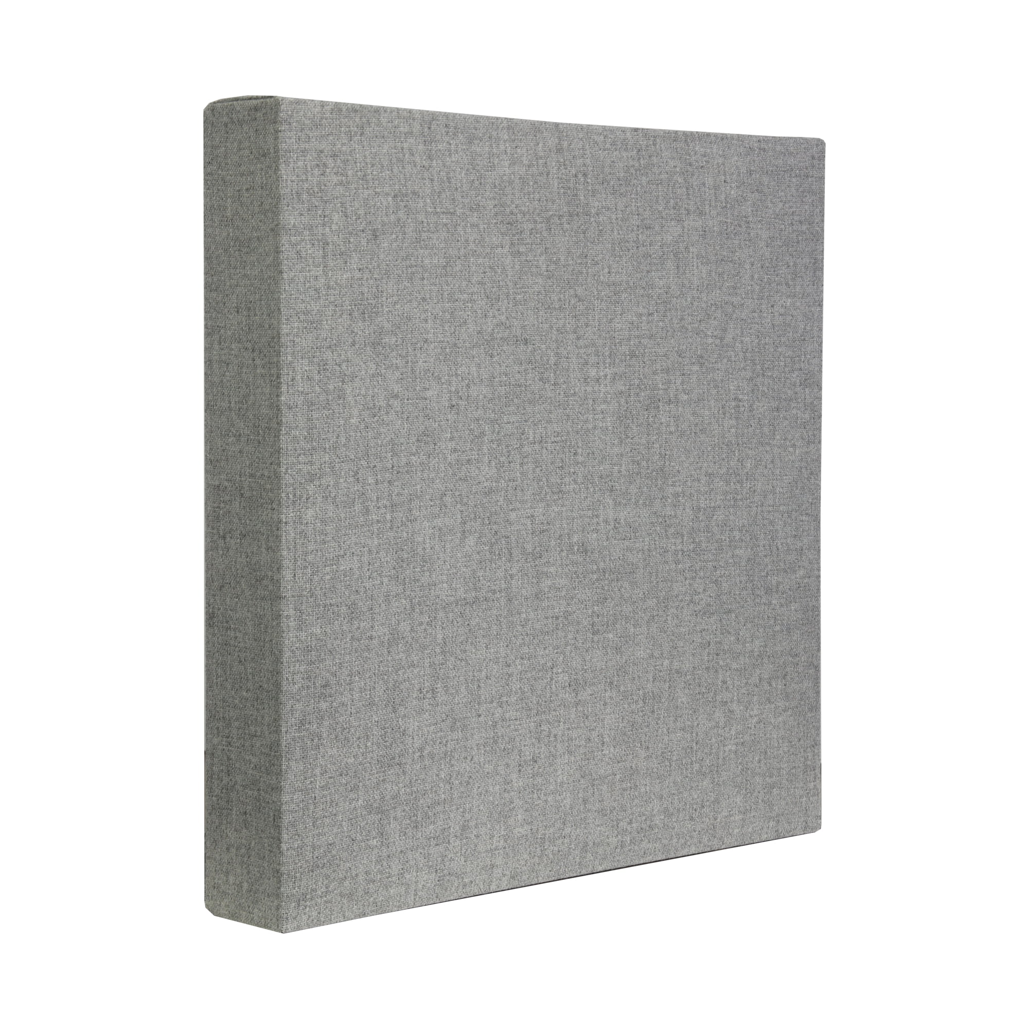 ATS Acoustics ECO Panel Low-VOC Professional Studio Recording Booth Sound Absorbing Acoustic Panel 24" x 24" x 4" (Merle Grey)