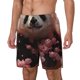 thumbnail image 1 of Balery Cute Cloud Panda Bañador para hombre, shorts de playa de secado rápido con entrepierna y forro de compresión-3X-Large, 1 of 6