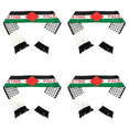 thumbnail image 1 of Mantón Palestino Con Doble Cara Que No Destiñe para El Día Nacional (sin Patrón), 1 of 2
