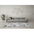 thumbnail image 3 of Ahgly Company Indoor Rectangle Abstract Gray Modern Area Rugs, 8' x 10', 3 of 4