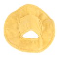 thumbnail image 1 of Pet Sun Hat With Ear Holes, Soft Corduroy Material, Sun   For Dogs And Cats, Adjustable Drawstring Closure, Suitable For Puppies And Kittens, Daily Wear, Outdoor, 1 of 8
