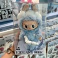 thumbnail image 2 of Labubu Merlion Singapore limited Milan Labubu pink mokoko 1st Fall In Wild The Monsters Macaron Vinyl toys Lisa series completas, 2 of 5