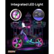 thumbnail image 3 of Bicicleta de Equilibrio KRIDDO 12" para Niños con Asiento Ajustable y Luces LED, 3 of 8