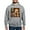 Graphite Gray, variant on CafePress - Adorable Yorkshire Terrier Yorke Christmas Sweatshirt - Pullover Hoodie, Hooded Sweatshirt