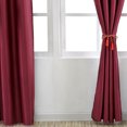 thumbnail image 4 of 1-Piece Room Darkening Solid Grommet Curtain Panel, 39x98 Inch, 4 of 6