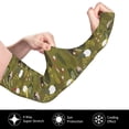 thumbnail image 3 of Goofa Gnomes Playing in the Garden Pattern UV Sun Protection Arm Sleeves, UPF 50 Sports Cooling Arm Compression Sleeves for Men Women Teenager, 3 of 8