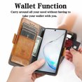 thumbnail image 5 of Case for Samsung Galaxy Note 10 Cover Leather Wallet Folio Case Book Design Flip Magnetic Closure - Yellow, 5 of 5