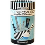 Onyx Professional Total Relaxation Ultimate Home Spa Gift Set, 10 pc