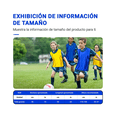 thumbnail image 4 of 12 pzs Casacas Chaleco Entrenamiento Deportivo Futbol para niños Malubero Azul, 4 of 5