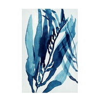 Annie Warren 'Blue Drift II' Canvas Art