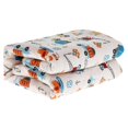thumbnail image 3 of Manta Swaddle para ropa de cama Unisex de doble capa de terciopelo de coral cuna cuna manta ingeniería coche Magideal Manta Swaddle para ropa de cama, 3 of 7