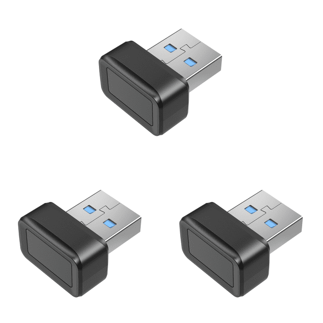 Lector USB de llave de huellas dactilares FIDO U2F Windows Hello Mini lector para PC
