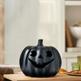 thumbnail image 7 of Halloween Jack O’ Lantern Pumpkins Black, 7 of 7