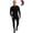 250 Black, variant on Merino.tech Men’s 100% Merino Wool Midweight Base Layer Top and Bottom Set Includes 𝗕𝗼𝗻𝘂𝘀 Hiking Socks