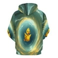 thumbnail image 4 of Rubber Duck Hoodies Long Sleeve Casual Hoodie Winter Oversize Loose Hooded Sweatshirts, 4 of 5