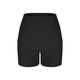 thumbnail image 6 of Women's Sweat Shorts Suit with Pockets Casual Breathable Comfortable Sports Solid Color BackShoulder Strap Suit Sleeveless Round Neck Top/shirt Suit, 6 of 7