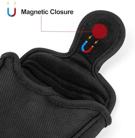 Golf Putter Covers Mallet Putter Headcover with Magnetic Closure Golf Club Cover for Most Brand