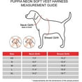thumbnail image 6 of Neon Mesh Soft Dog Harness Vest by Puppia - Green - X-Large, 6 of 6