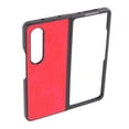 thumbnail image 1 of Folding Screen Phone Leather Case, Comfortable Dustproof Folding Screen Cell Phone Cover PU Leather  For Gift Giving Red, 1 of 8