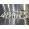 thumbnail image 2 of 3D Raised Boat & Jet ski Registration Numbers/Domed Registration Letters 16 PCS Sport Style, 2 of 4