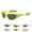Green Apple Green, variant on Womens Polarized Cat Eye Sunglasses Trendy Retro Sunglasses with UV Protection TAC Lenses PC Frame for Driving Sports