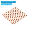 thumbnail image 3 of Uxcell Small Arrow Sticker Label 0.35x0.5" Adhesive Color Coding Sign Decal, Red, 4 Sheet, 3 of 6