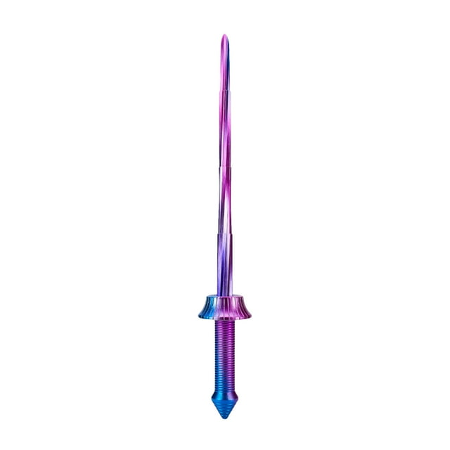 WRKEKC Clearance Printing Retractable Sword Printing Knife Retractable Toy Decoration Gift Model Art Trend
