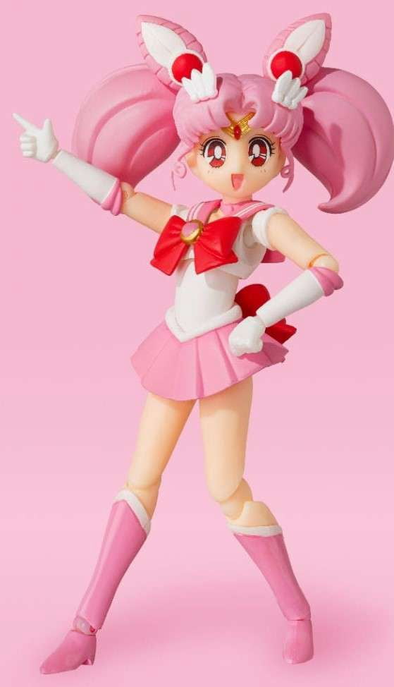 Bandai Sailor Moon S.H.Figuarts Sailor Chibi Moon Animation Color Edition Action Figure
