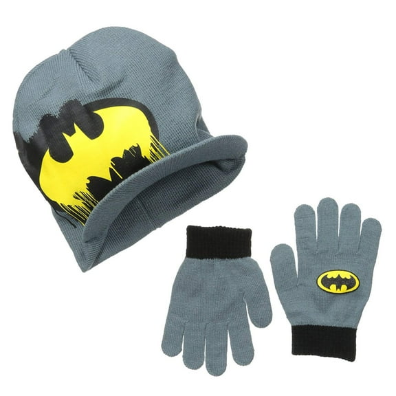 Dc Comics Batman 2-piece Beanie & Gloves Set