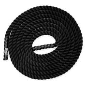 Tapout 30-Foot Battle Rope x 1.5 Inch - Heavy Duty, Durable Design for Full-Body Workout, Strength and Endurance Training