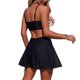 thumbnail image 5 of Traje de baño tankini con estampado floral para mujer, falda deportiva tipo tanga, traje de baño dividido, traje de baño de dos piezas para mujer, trajes de baño tankini para mujer, traje de baño de 2, 5 of 9