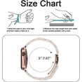 thumbnail image 5 of KOMI Band Replacement for Apple Watch 49mm 45mm 44mm 42mm 41mm 40mm 38mm Women Men Fashion Resin Wirstband Bracelet Strap for iWatch Ultra 2/1 Series 9 8 7 6 SE 5 4 3 2 1, 5 of 5