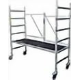 thumbnail image 3 of ASC Group A-Line Aluminum Scaffold Basic | Folding Tower with Hatch | 500 lbs Load Capacity | 3'2" Platform Height - 9'8" Working Height | Multipurpose Scaffolding, 3 of 4