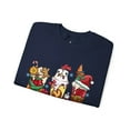thumbnail image 4 of Merry Chickmas Sweatshirts, Chicken Sweatshirts, Christmas Sweatshirts, 4 of 5