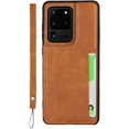 thumbnail image 2 of SailorTech Galaxy S20 Ultra Wallet Case, Premium PU Leather Case with Wristlet, Stand & Card Slots, Magnetic Closure, 2 of 5