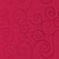 thumbnail image 4 of Collections Etc Scroll Patterned Elegant Dining Chair Cover - Fancy Dinging Room Décor, Red, 4 of 4