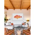 thumbnail image 5 of Marmont Hill "Orange Spiney Fish" by Michael Pantalos Framed Painting Print, 5 of 6