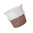 thumbnail image 3 of Caja de almacenamiento Soledad Cesta de yute grande con Asa de Cuerda, 3 of 10