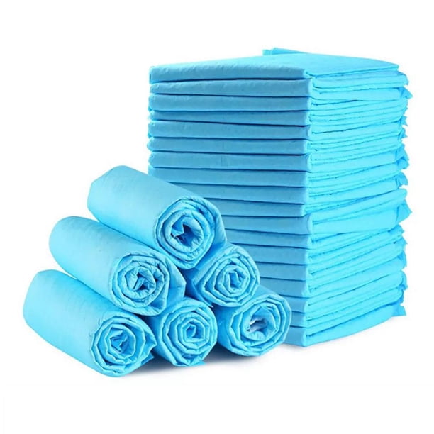 EZLIFE CQJJTKX Almohadillas para orina de cachorros a prueba de fugas, almohadillas para orina de perros ultra absorbentes, almohadillas de entrenamiento para orina de perros súper absorbentes y a p
