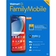 Walmart Family Mobile Motorola Moto G Play, 32GB, Blue - Prepaid Smartphone