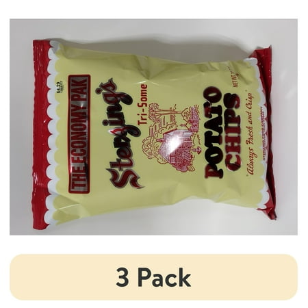 (3 pack) A delicious Kettle Style Potato Chip that has the crunch and flavor you deserve.