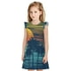 thumbnail image 1 of Balery Palm Trees Camisón de princesa para niñas, pijama de algodón con mangas abullonadas, suave y bonito.-Medium, 1 of 6